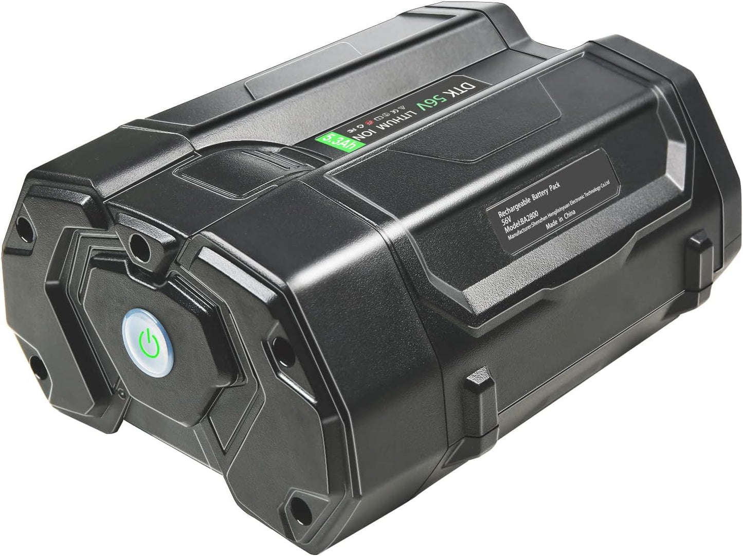 DTK 56V 5.3Ah Lithium-Ion Battery for EGO BA2800 BA4200 BA1400 Tools .