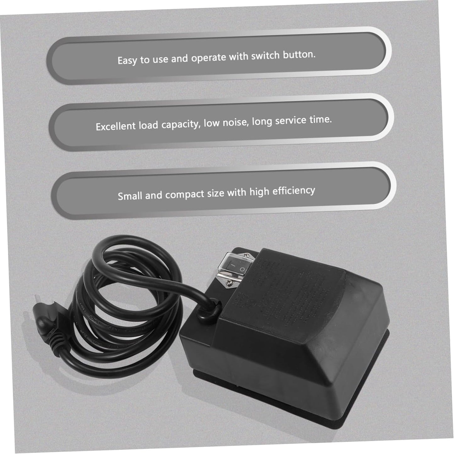 Kisangel Electric BBQ Rotisserie Motor 2.5–3RPM 15kg Load, Adapter Included
