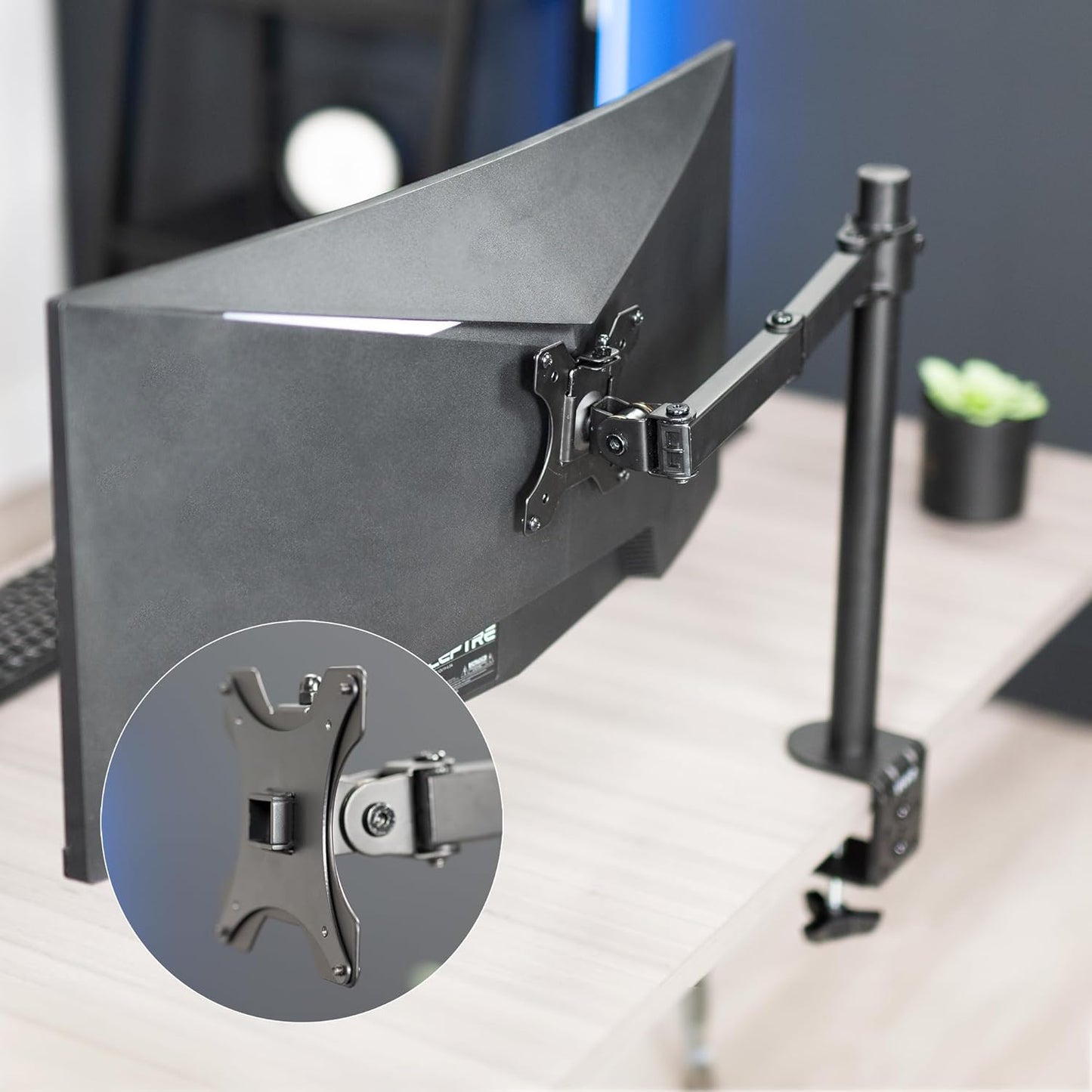 IVO VESA Adapter Plate Bracket for Sceptre C25,C30,and C34 Monitors|100x100 Mount