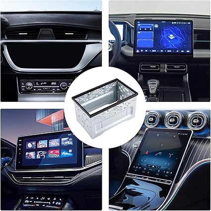 Universal Double DIN Car Stereo Fitting Cage Kit for VW, Audi, Renault, Volvo