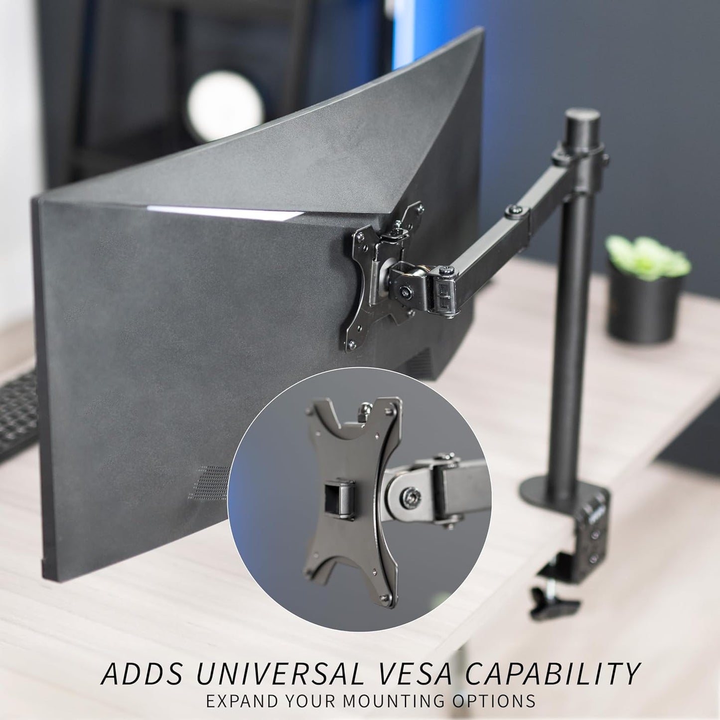IVO VESA Adapter Plate Bracket for Sceptre C25,C30,and C34 Monitors|100x100 Mount