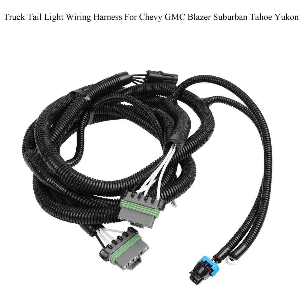 Chevy GMC Tahoe Suburban Blazer Yukon Truck Tail Light Wiring Harness 88-2000