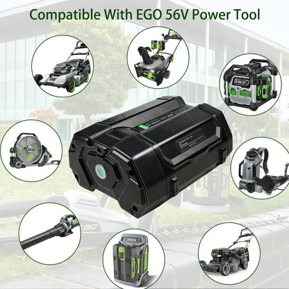 DTK 56V 5.3Ah Lithium-Ion Battery for EGO BA2800 BA4200 BA1400 Tools  .