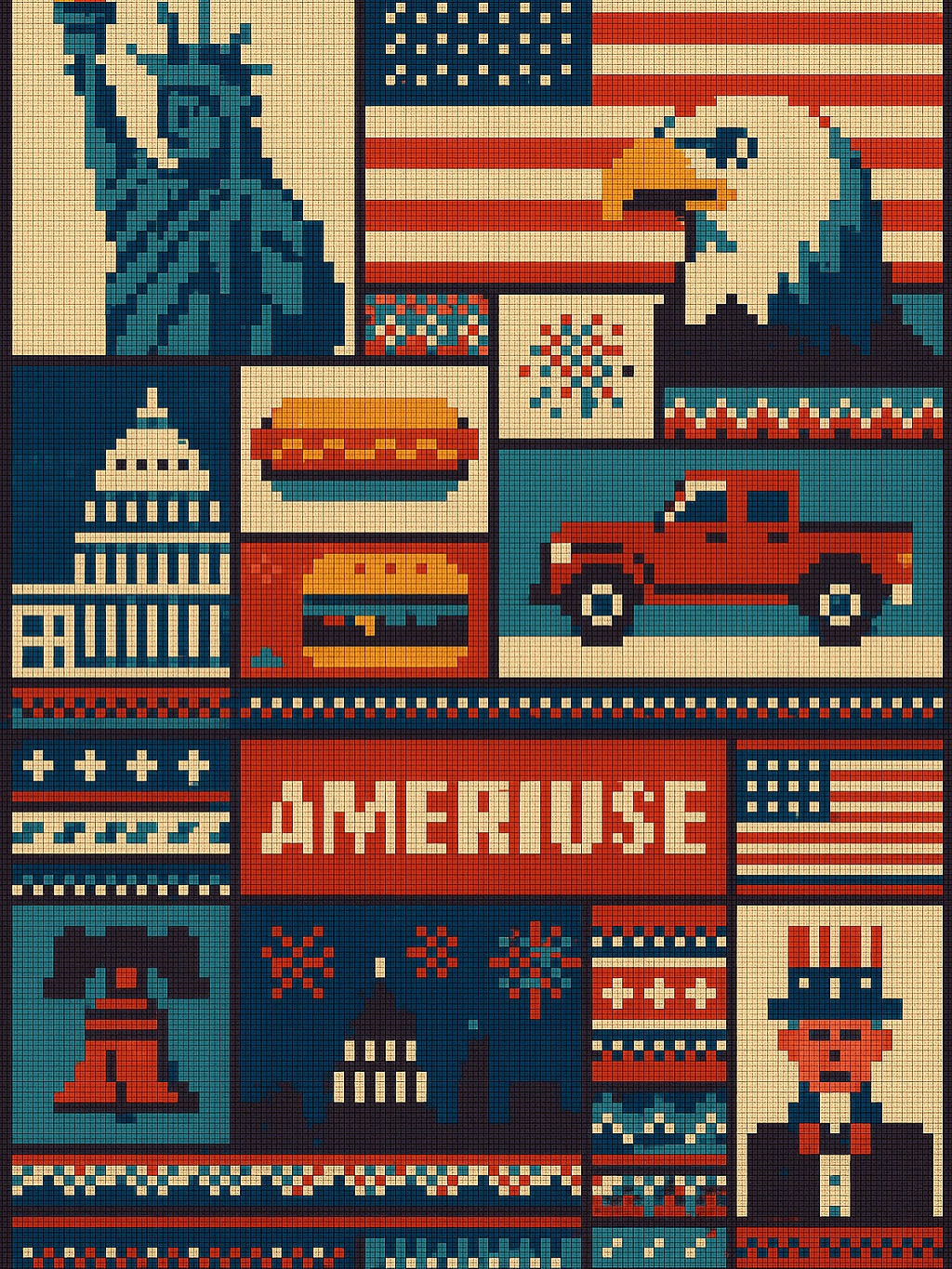 🎨✨ Welcome to the Soul of Ameriuse – in Pixels!